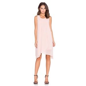 BCBGeneration Asymmetrical Rose Smoke Dress
